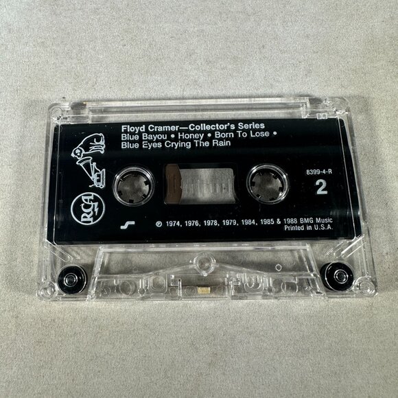 Floyd Cramer Collectors Series Sound Cassette Tape Classic Country Music 1988 - Picture 3 of 4